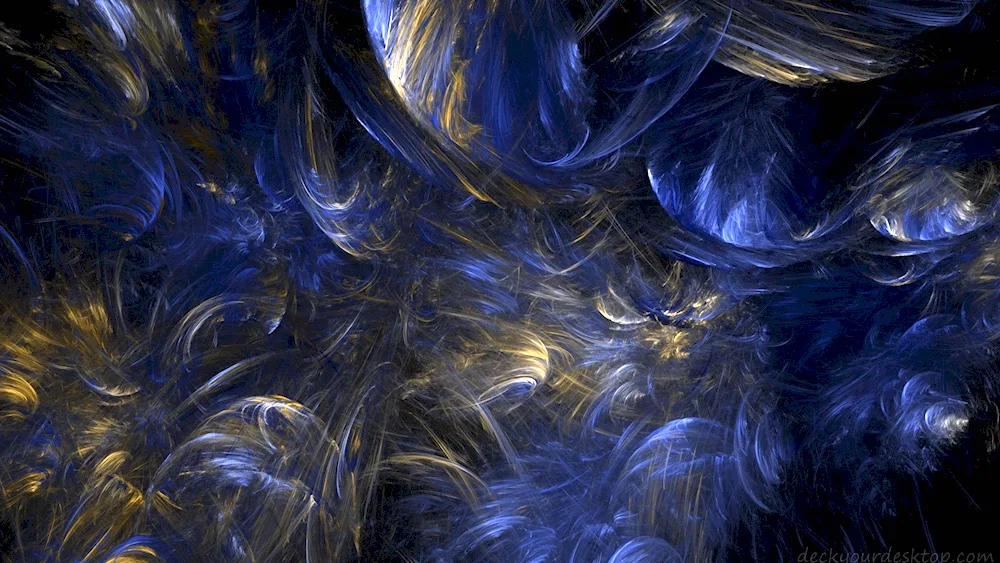 Blue abstract