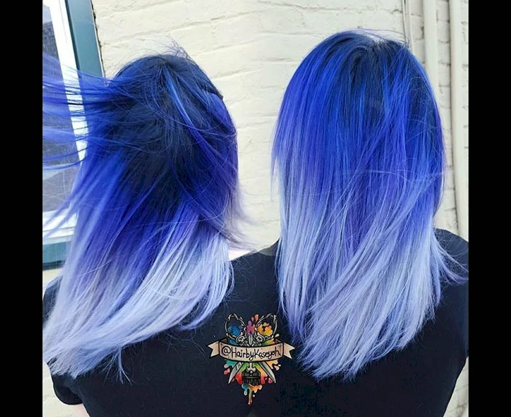 Blue hair