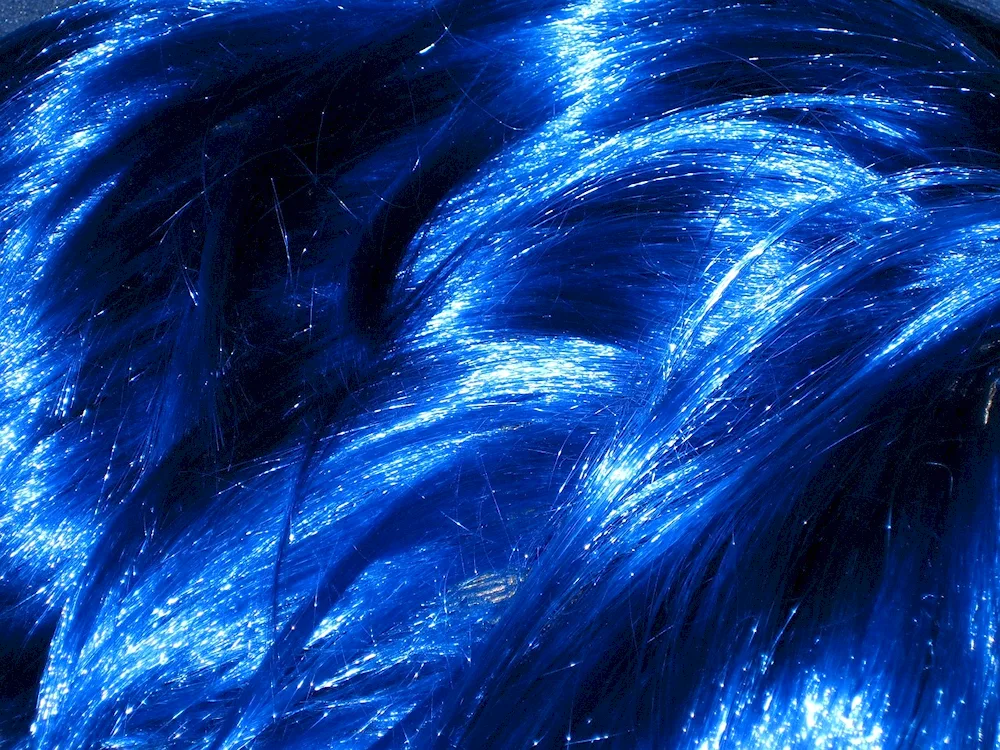 Blue strands