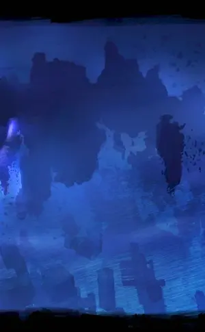 Blue background for profile