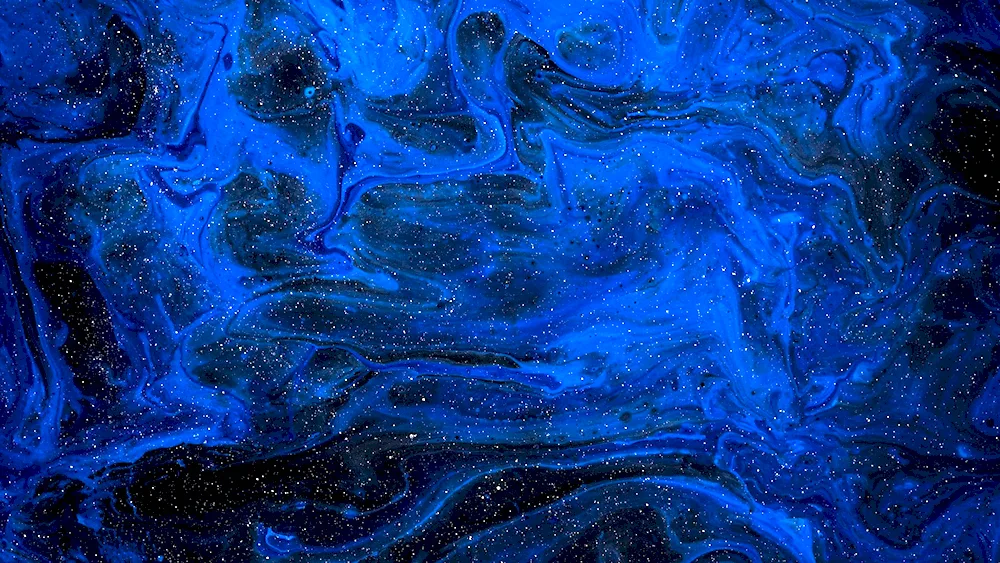 Blue abstract