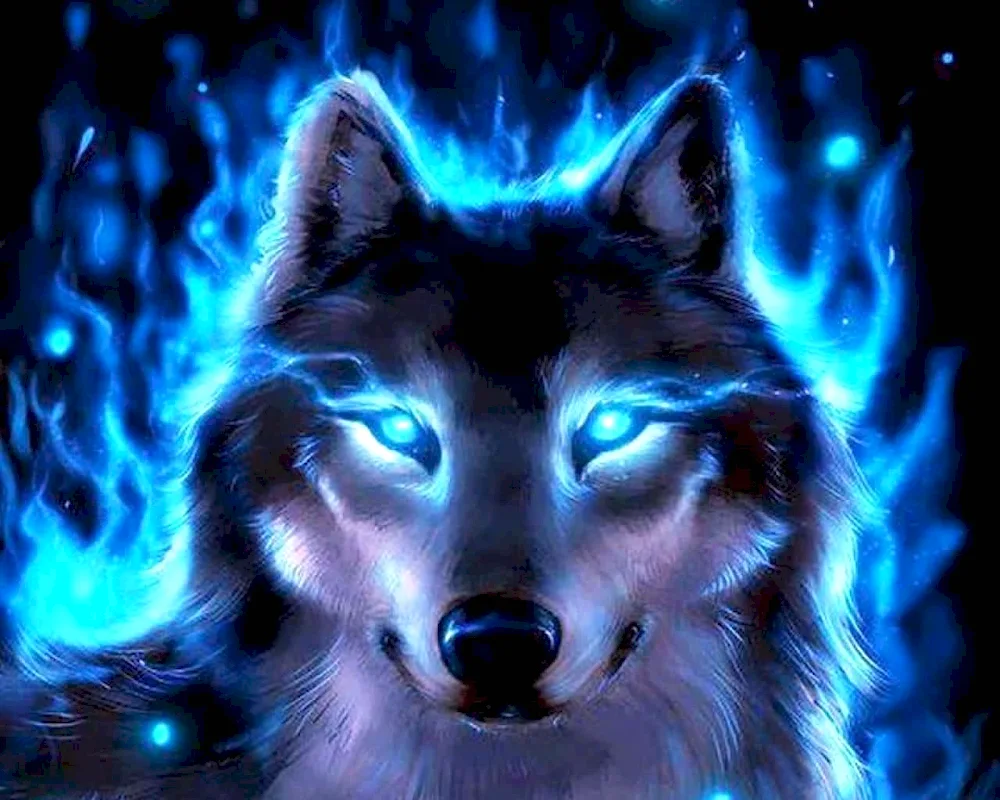 Blue wolf