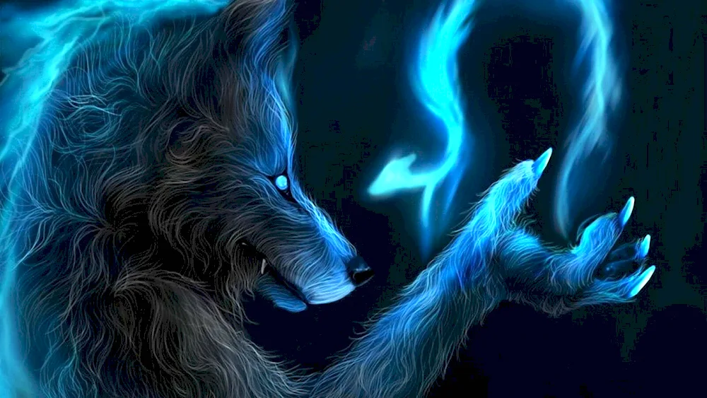 Simuran winged wolf