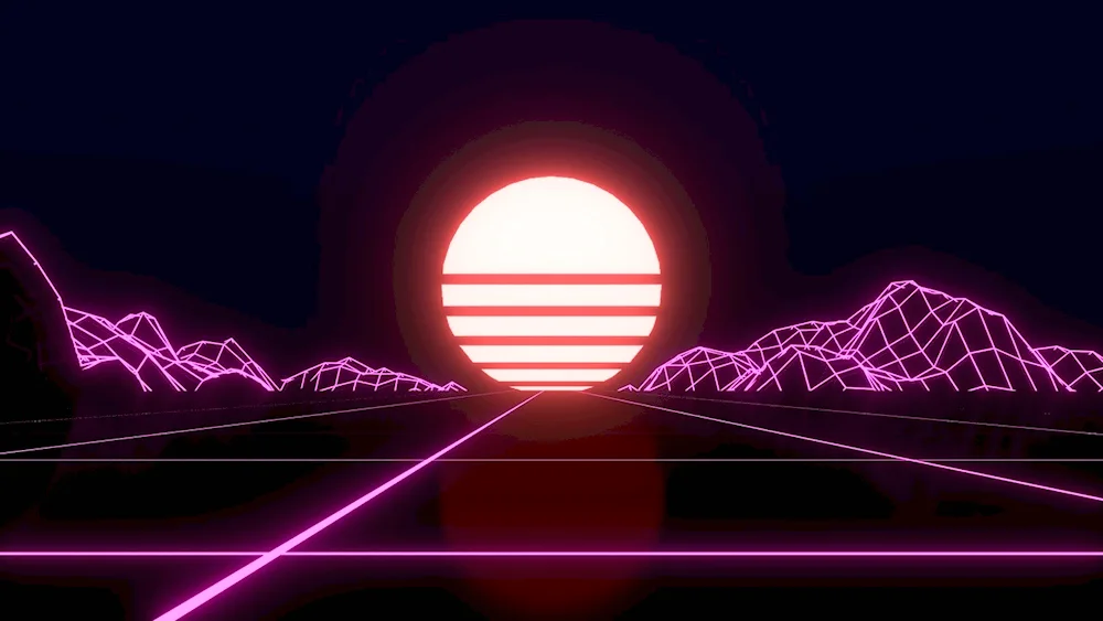 Synthwave retrowave