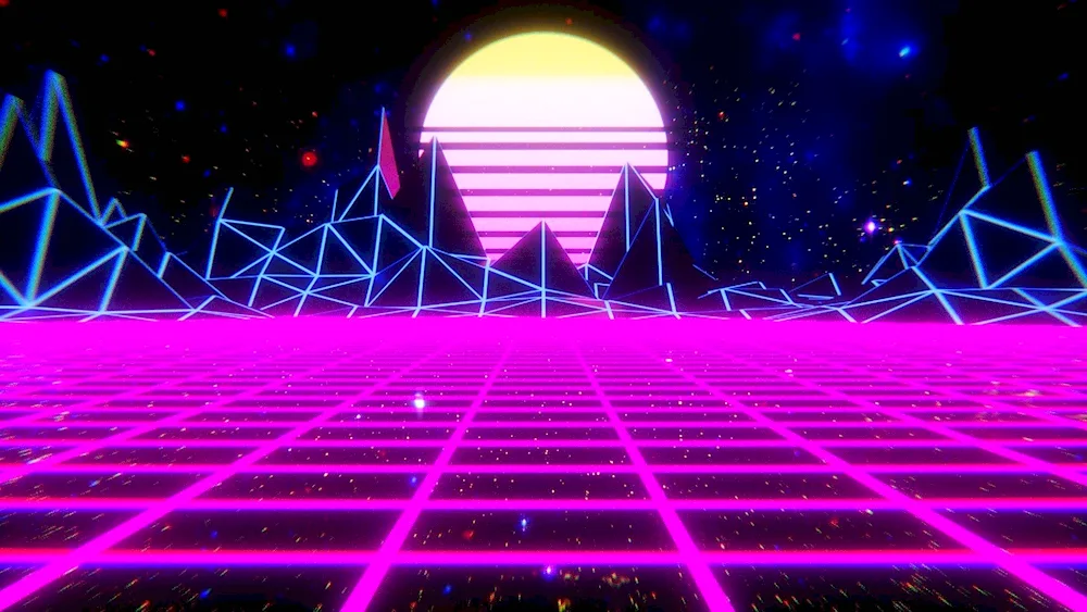 Synthwave retrowave