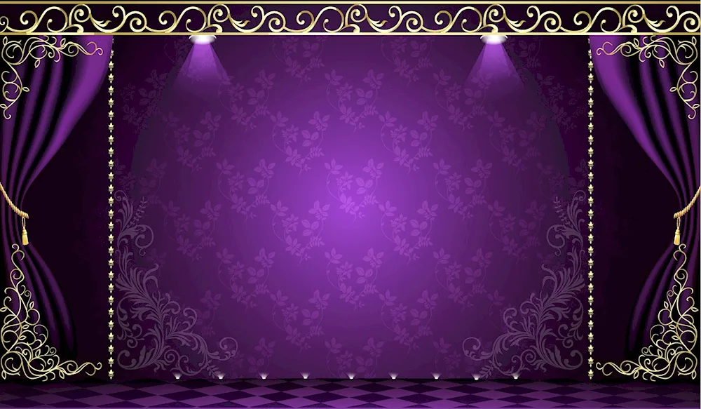 Lilac background