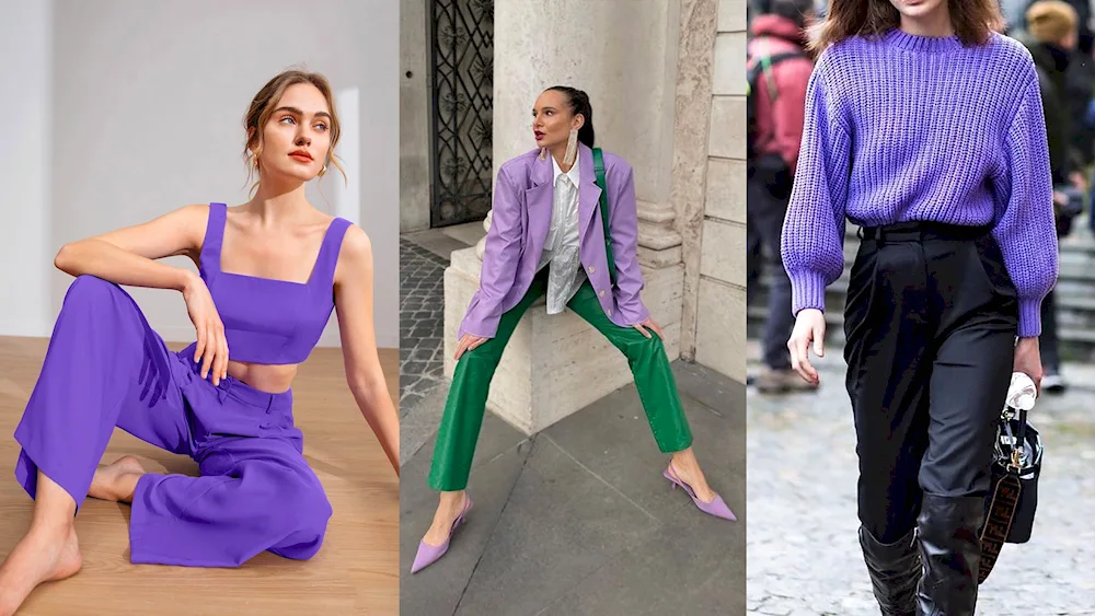 Lilac jumper with what to wear