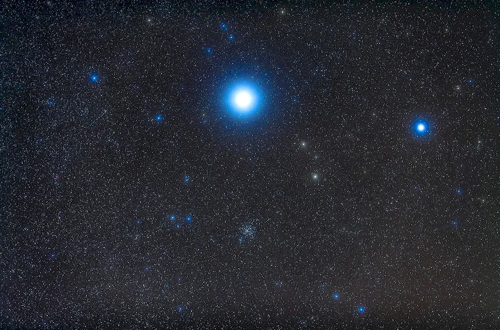 Sirius a and Sirius c double star