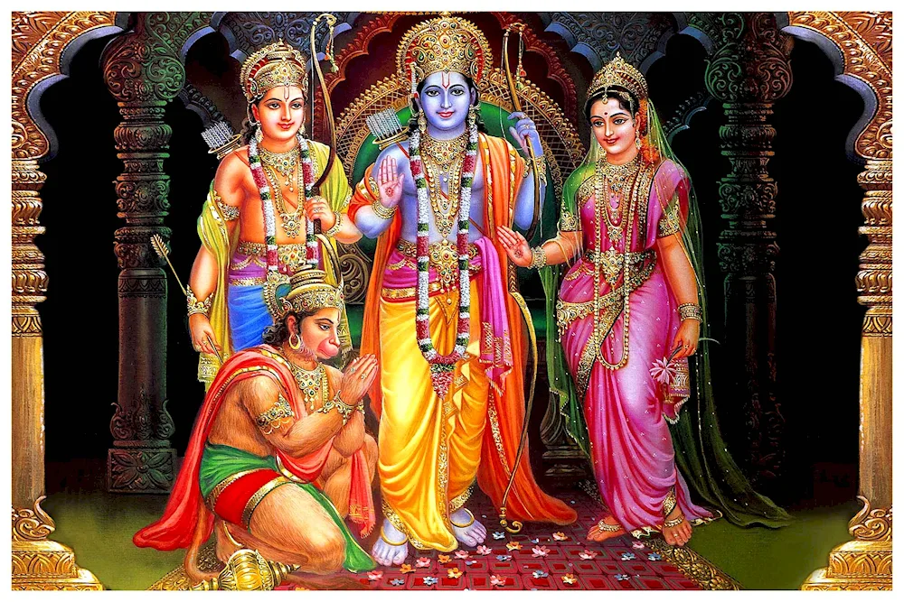 Sita Ram Lakshman Hanuman