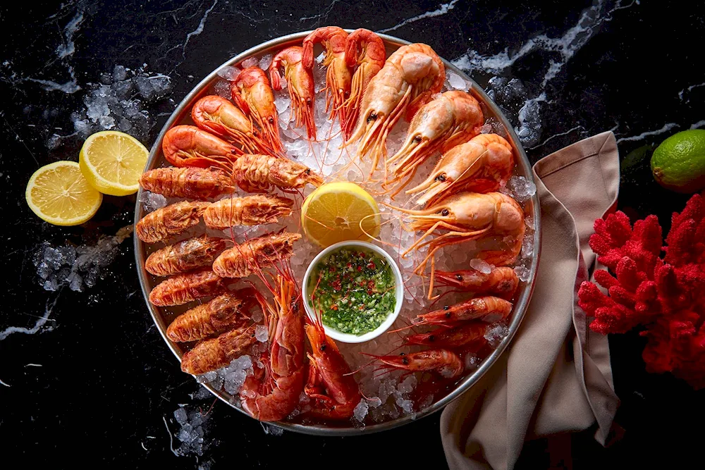 Scampi prawns