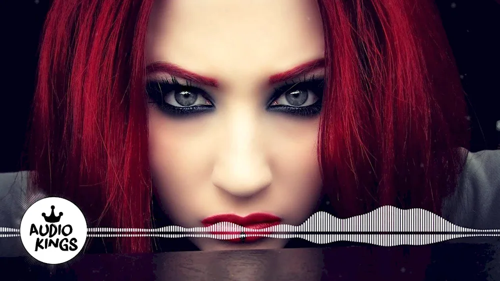 Redheads with green eyes with red hair and blue eyes.