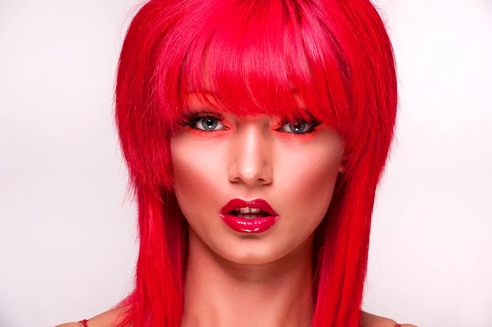 Scarlet Taylor with red hair Hair 2024