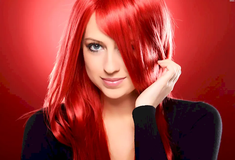 Bright hair