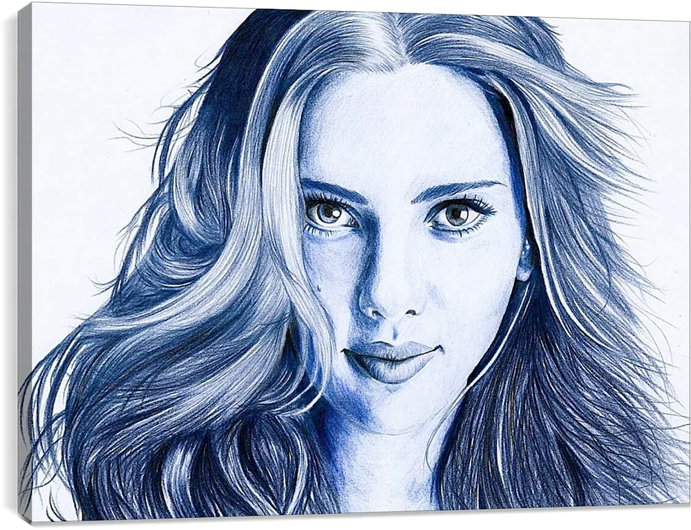 Carlett Johansson portrait