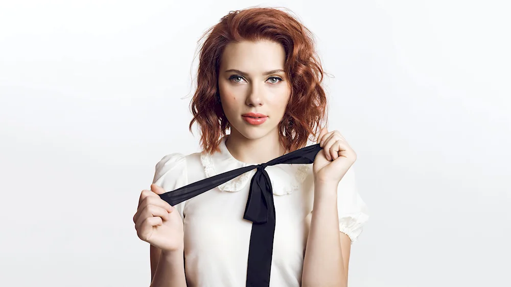 Scarlett Johansson is a redhead