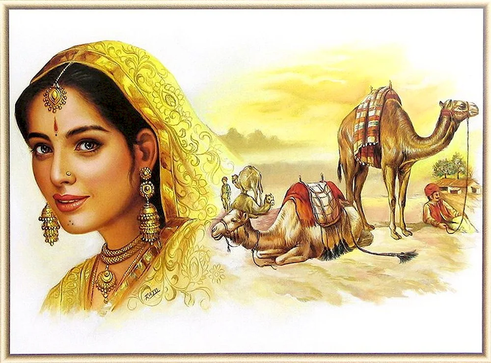 Indian nature painting