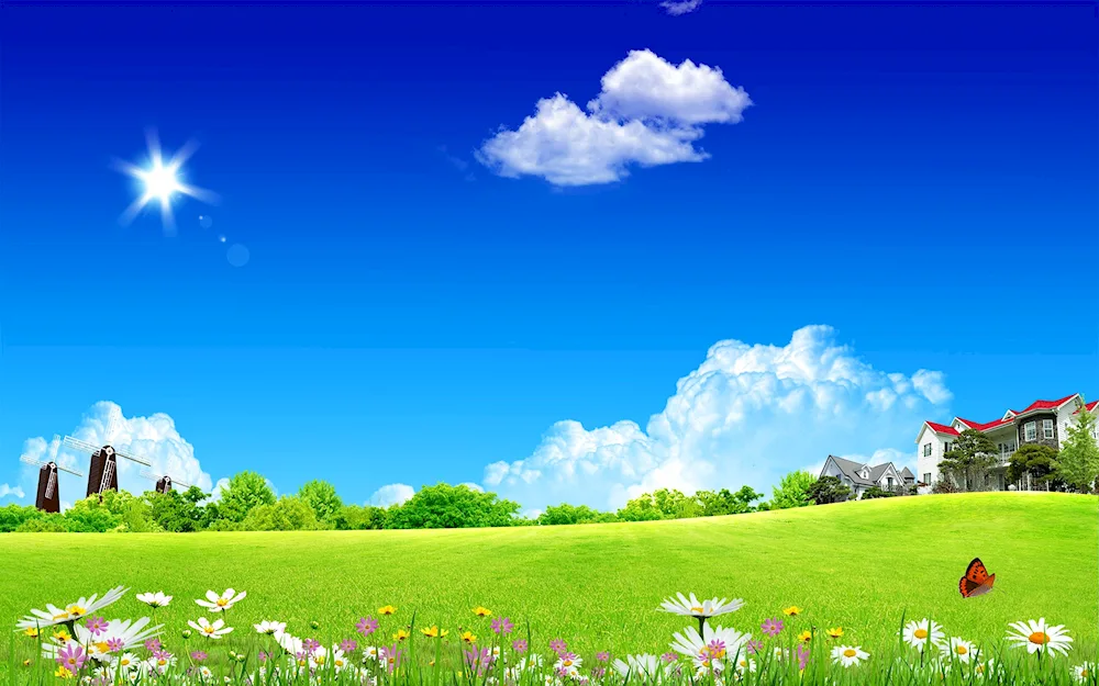 Spring background