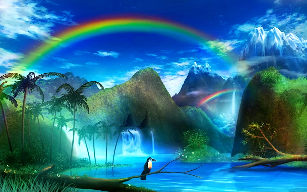 Rainbow background