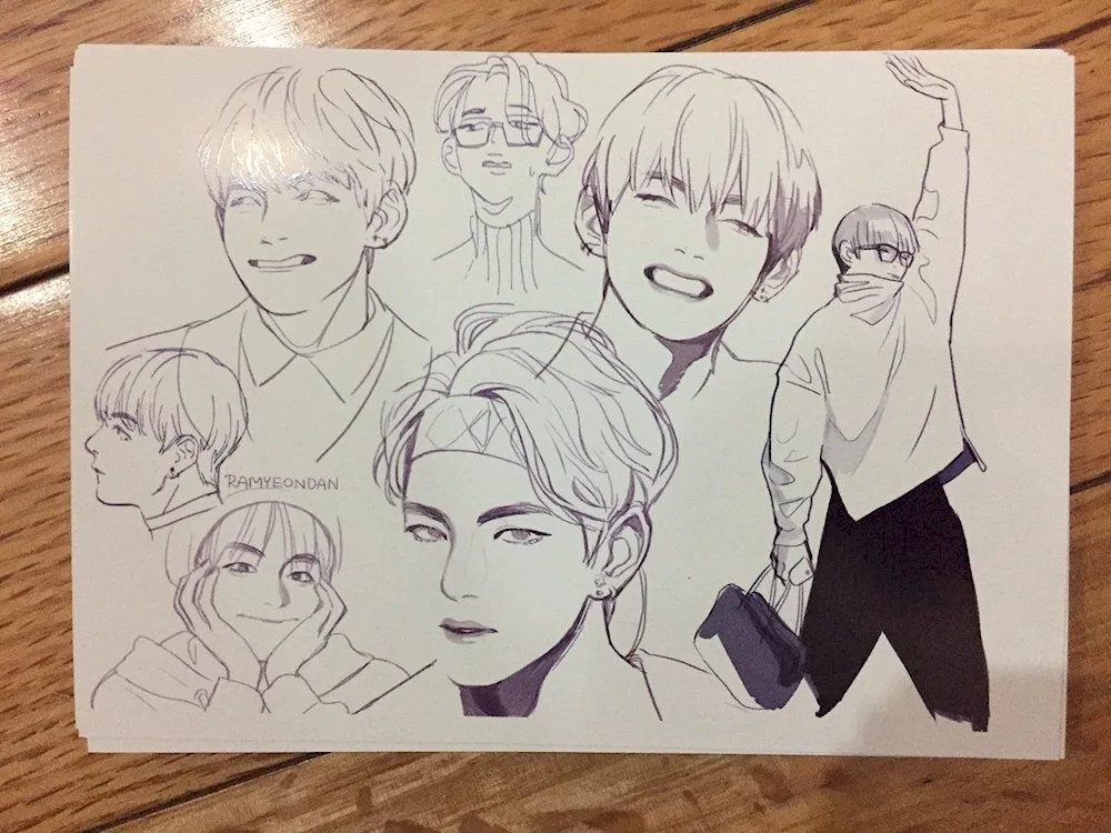 Sketch BTS group