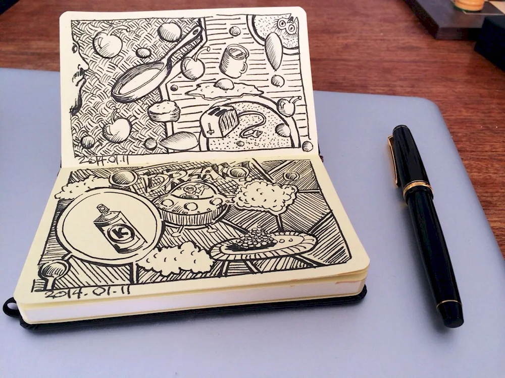 Sketchbook for drawing