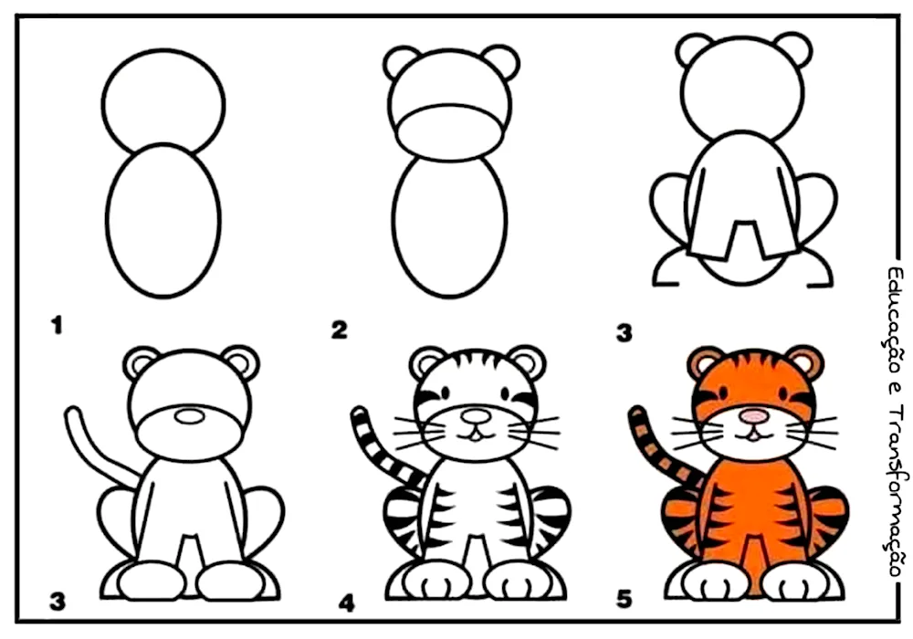 Drawing diagrams for kids