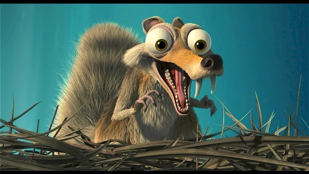 Scrat sabre-toothed squirrel