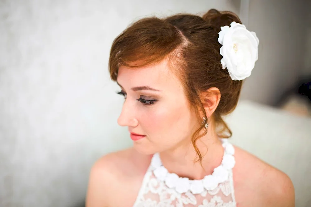 Simple wedding hairstyles