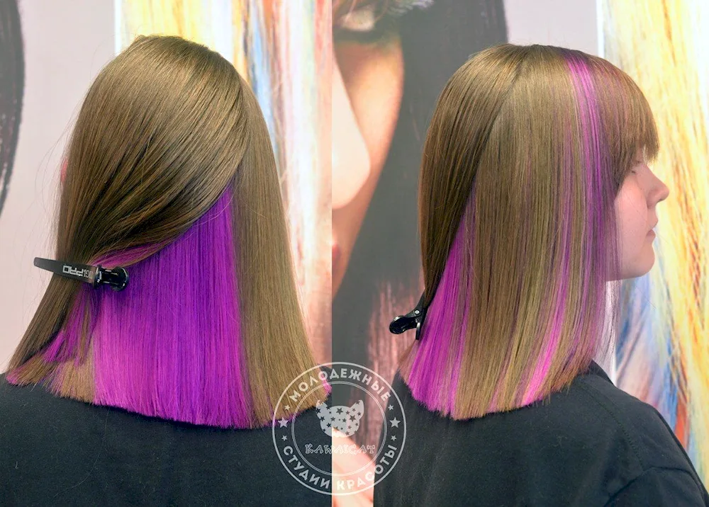 Creative hair colouring