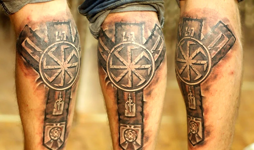 Slavic tattoo