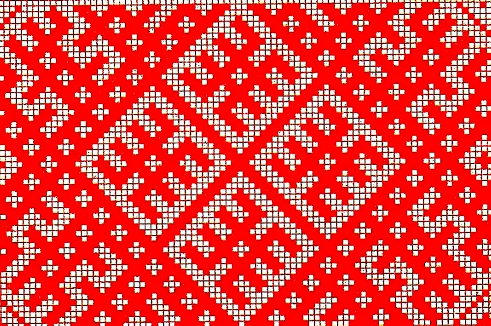 Slavic patterns Komi Permian