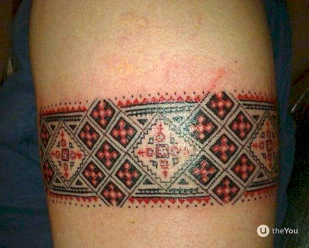 Slavic tattoo patterns