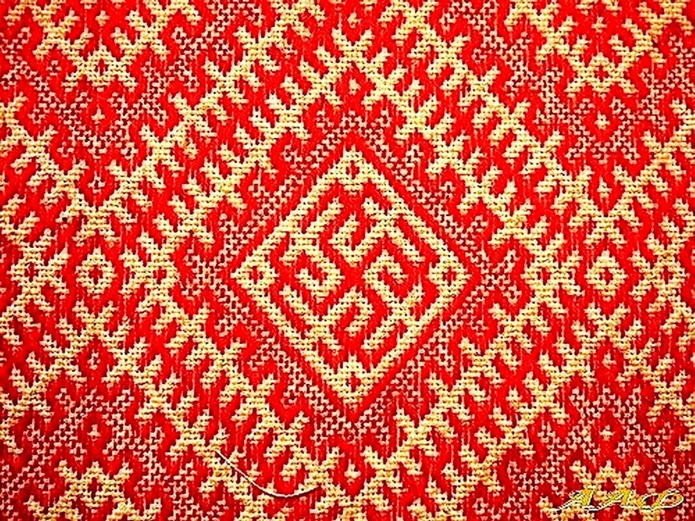 Slavonic Swastika ornament