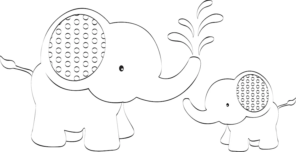 Elephant drawing