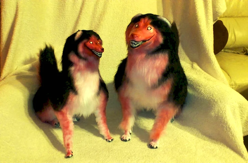 Creepypasta Smile Dog art