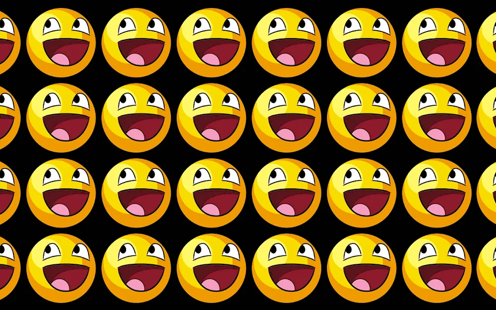 Smiley sticker
