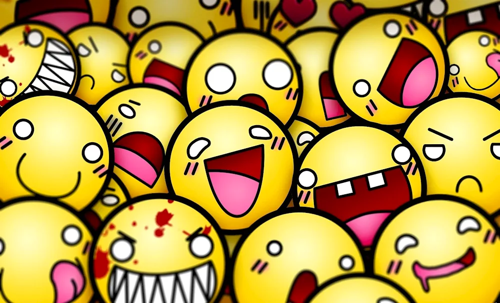 Smiley faces a lot
