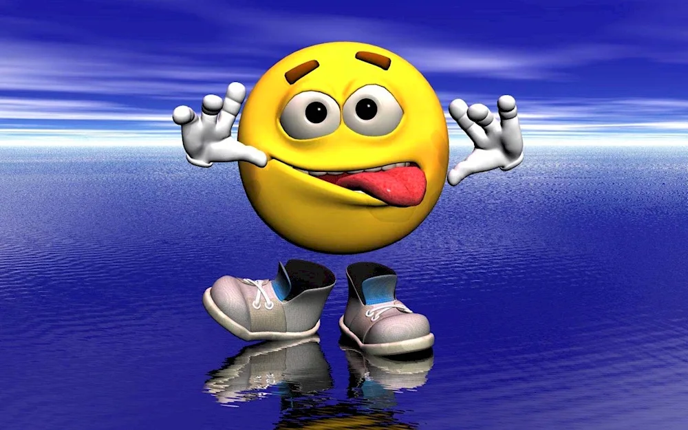 Smiley face screensaver