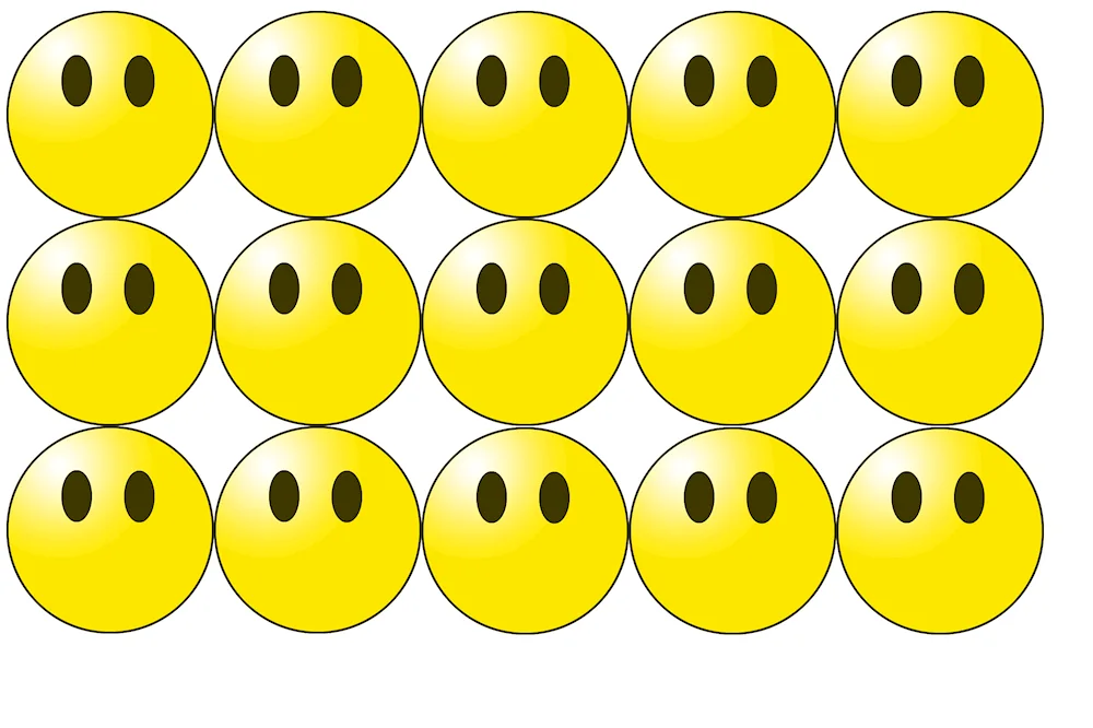Smiley pictures for colouring