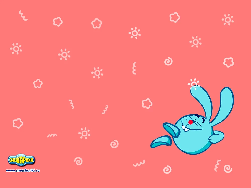 Smeshariki background for presentation