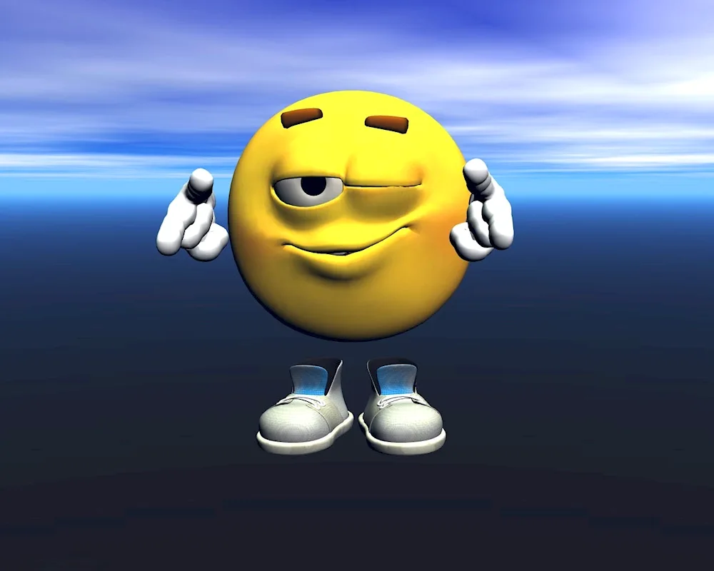 Funny smiley faces