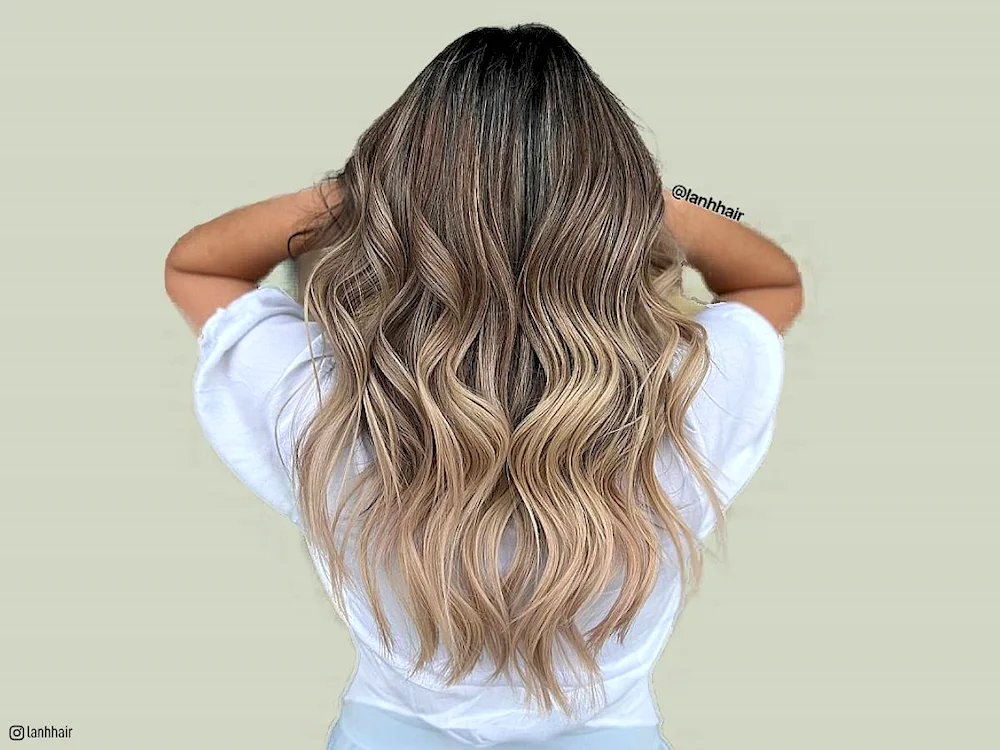 Ombre tail