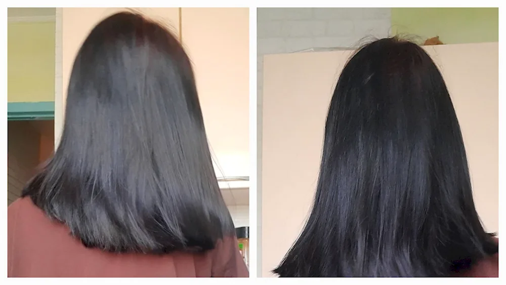 Singer Nyusha's hair
