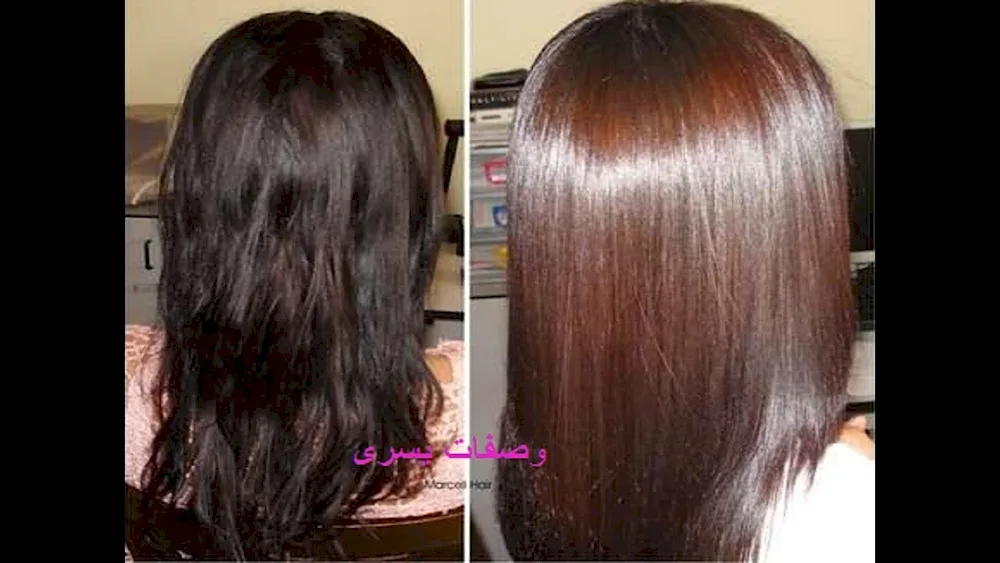Chocolate hair colour