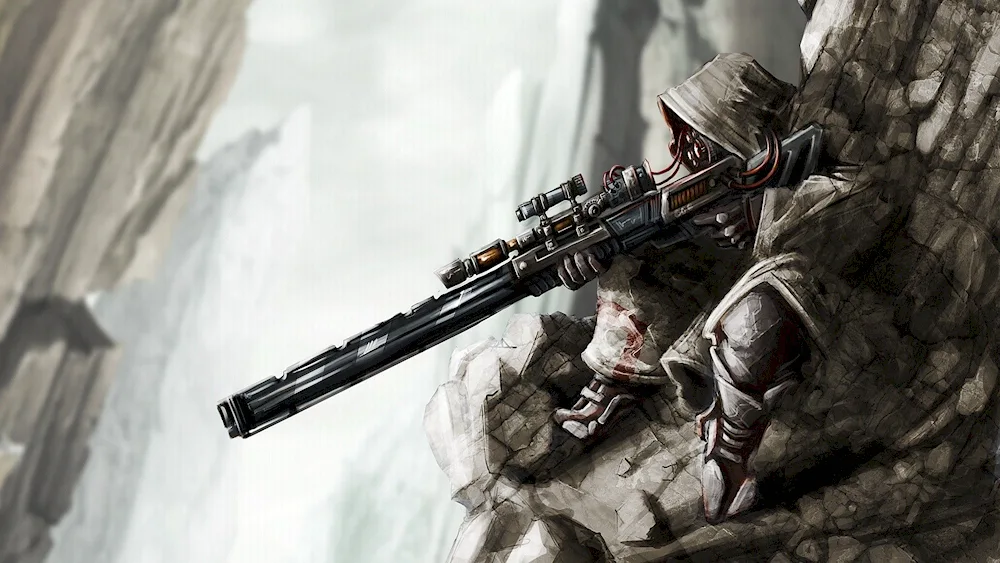 Sniper camouflage