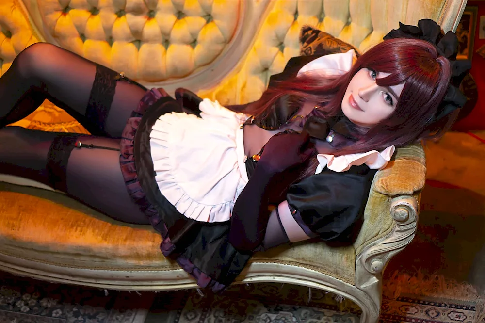 Sneaky Cosplay Maid