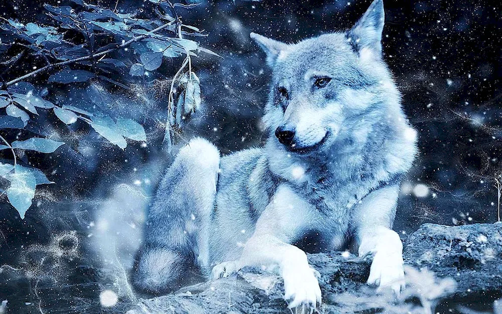 White wolf