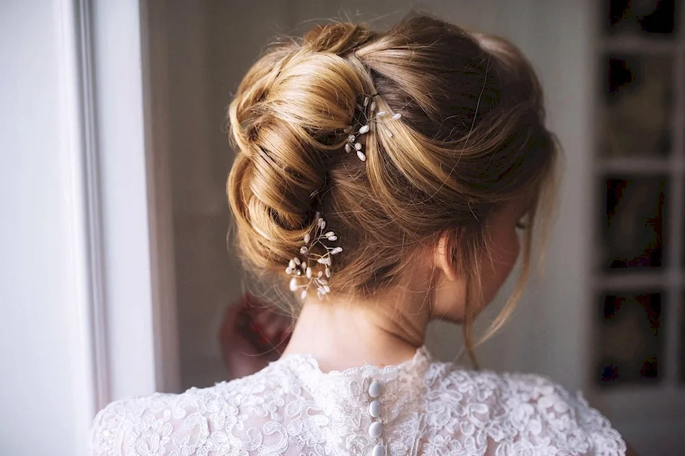 Collected hairstyles Long hair hairstyles