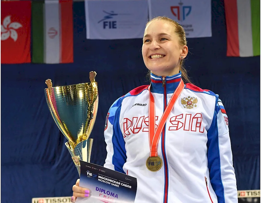 Fencer Sophia Velikaya