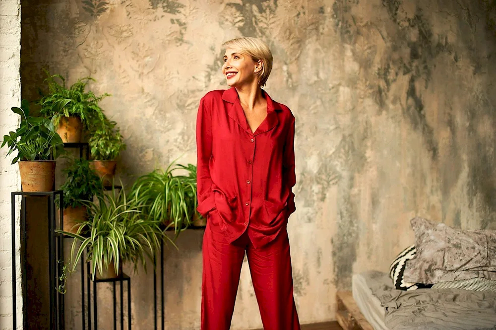 Sofia Zharova pajama suit