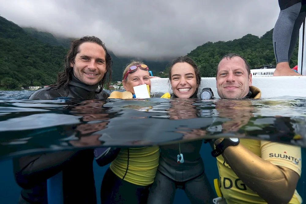 Sofia Gomez freediving